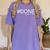 DONE Class Of 2025 Graduation For Her Him Grad Seniors Women's Comfort Colors T-Shirt Violet