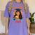 Educated Latina Graduation Day Grad Si Se Pudo Class Of 2024 Women's Comfort Colors T-Shirt Violet