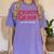 Eighth Grade Final Season Graduation Parody Women's Comfort Colors T-Shirt Violet