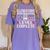 Elementary Level Complete Gamer Class Of 2025 Graduation Women's Comfort Colors T-Shirt Violet