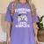 Elementary School Graduation Gamer Graduate Women's Comfort Colors T-Shirt Violet