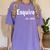Esquire Established 2023 New Lawyer Graduation Women's Comfort Colors T-Shirt Violet