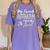 My Favorite Airman Calls Me Aunt US Air Force Graduation Women's Comfort Colors T-Shirt Violet