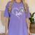 My Favorite Airman Calls Me Sister USAF Graduation Sister Women's Comfort Colors T-Shirt Violet