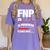 FNP In Progress Graduation Family Nurse Practitioner Women's Comfort Colors T-Shirt Violet