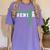 Football Senior Night Football Senior 2025 Graduation 23 Women's Comfort Colors T-Shirt Violet