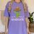 Fun High School College Graduate Humor Graduation Women's Comfort Colors T-Shirt Violet