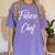 Future Chef Shirt Cute Graduation Grad Women's Comfort Colors T-Shirt Violet