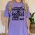 Future Chiropractor Graduation Chiropractic Student Graduate Women's Comfort Colors T-Shirt Violet