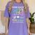 Future Class Of 2023 10th Grade Graduation 2021 Women's Comfort Colors T-Shirt Violet
