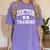 Future Doctor In Training Medical Med School MD Graduation Women's Comfort Colors T-Shirt Violet