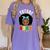 Future HBCU Grad Girl Graduation Historically College Women's Comfort Colors T-Shirt Violet