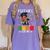 Future HBCU Grad History Boy Graduation HBCU Kids Women's Comfort Colors T-Shirt Violet