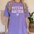 FUTURE RAD TECH GRADUATION GIFT T-SHIRT Radiology Graduate Women's Comfort Colors T-Shirt Violet