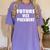 Future Vice President Graduation Women's Comfort Colors T-Shirt Violet