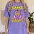 Gamer Girl Graduate Shirt Girls Kids Gamer Graduation Women's Comfort Colors T-Shirt Violet