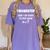 Can I Go Back To Bed Fun Graduation For Him Her T-Shirt Women's Comfort Colors T-Shirt Violet