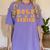 Golf Senior Night Golf Senior 2025 Graduation 14 Women's Comfort Colors T-Shirt Violet