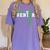 Golf Senior Night Golf Senior 2025 Graduation 33 Women's Comfort Colors T-Shirt Violet