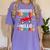 Goodbye 3rd Grade Hello 4th Grade Graduation 2024 Women's Comfort Colors T-Shirt Violet