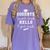Goodbye 7th Grade Hello 8th Grade Graduation Women's Comfort Colors T-Shirt Violet