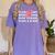 Goodbye 8th Grade Graduate Middle School Graduation Women's Comfort Colors T-Shirt Violet
