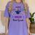 Goodbye Kindergarten Graduation Class 2025 1st Grade Kids Women's Comfort Colors T-Shirt Violet