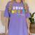 Goodbye Kindergarten Hello 1st Grade Kindergarten Graduation Women's Comfort Colors T-Shirt Violet