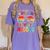 Goodbye Pre-k Graduation Kindergarten Summer Break Graduate Women's Comfort Colors T-Shirt Violet