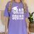 Grad Squad Graduate Graduation T-Shirt Graduation Idea Women's Comfort Colors T-Shirt Violet