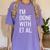 Grad Student Dissertation Thesis PhD Graduation Women's Comfort Colors T-Shirt Violet