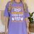 Grade So Long Second Grade It's Been Fun Graduation 2019 Women's Comfort Colors T-Shirt Violet