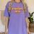 Graduate 2028 Class Of 2028 Senior Graduation Women's Comfort Colors T-Shirt Violet