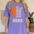Graduate Senior Class 2020 Graduation Basketball Player Women's Comfort Colors T-Shirt Violet