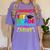 I Graduated From 1st Grade Graduation Matching Student Women's Comfort Colors T-Shirt Violet