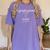 I Graduated College Graduation Senior Women's Comfort Colors T-Shirt Violet