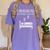I Graduated Can I Go Back To Bed Now Funny Lazy Graduation Women's Comfort Colors T-Shirt Violet