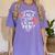 I Graduated Can I Go Back To Bed Now Graduate Graduation Women's Comfort Colors T-Shirt Violet