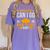 I Graduated Can I Go Back To Bed Now Graduation College Women's Comfort Colors T-Shirt Violet