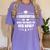 I Graduated Can I Go Back To Bed Now School Graduation Women's Comfort Colors T-Shirt Violet