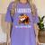 I Graduated Can I Go Back To Bed Sleepy Red Panda Graduation Women's Comfort Colors T-Shirt Violet