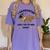 I Graduated Can I Go Back To Bed Sloth Graduation Cap Women's Comfort Colors T-Shirt Violet