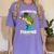 I Graduated Can I Go Fishing Now 2025 Graduation Fisher Women's Comfort Colors T-Shirt Violet