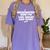 I Graduated Smart And Stuff Funny Graduation Shirt Women's Comfort Colors T-Shirt Violet