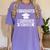 I Graduated I Survived High School Graduation Women's Comfort Colors T-Shirt Violet