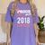 Graduation 2018 Tshirt Proud Mom Of A 2018 Graduate T-Shirt Women's Comfort Colors T-Shirt Violet