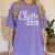 Graduation For Her Him 2019 Class Women's Comfort Colors T-Shirt Violet