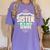 Graduation 2019 TShirt Proud Sister Of A Senior Women's Comfort Colors T-Shirt Violet
