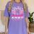 Graduation 2025 Proud Mom Of 2025 Graduate Floral Women Women's Comfort Colors T-Shirt Violet