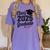 Graduation 2025 Senior 2025 Class Of 2025 Graduate Women's Comfort Colors T-Shirt Violet